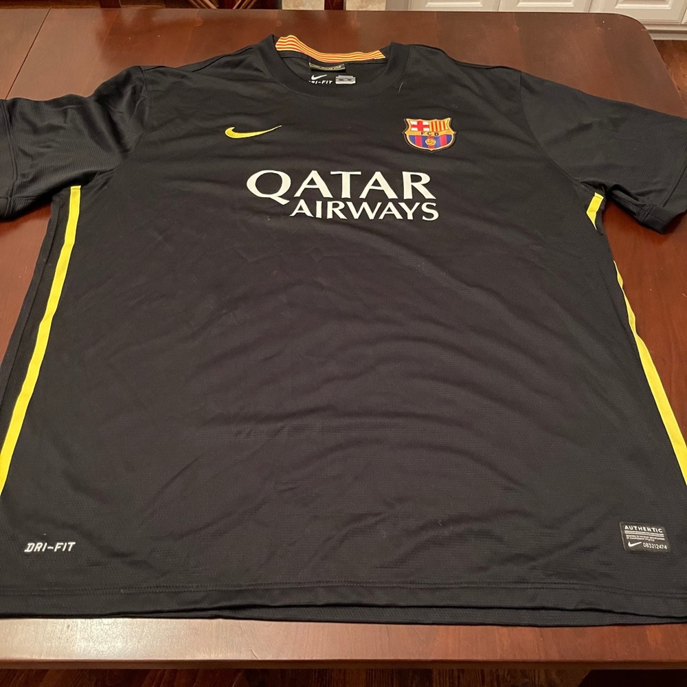 FC Barcelona Authentic Jersey - Black